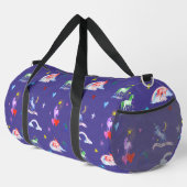 Aquarellfarben Duffle Bag (Rechte Ecke)