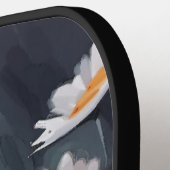 Aquarellfarben erleichtern Niedliches Blumenmuster Pickleball Schläger (Linke Seite)