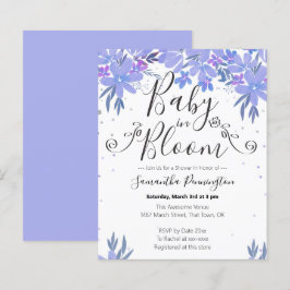 Aquarellfarben Extravagantes Script Baby in Bloom 