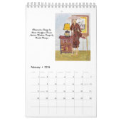 Aquarellfarben Fantasien von MHHR 2025 Kalender (Feb 2026)