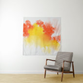 Aquarellfarben - Farben zusammenfassend Wandteppich (Beispiel)