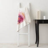 Aquarellfarben Flamingo | Funny Flaming Sherpadecke (Beispiel)