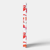 Aquarellfarben Flamingos in Wasserfarben Case-Mate iPhone Hülle (Rückseite / Rechts)