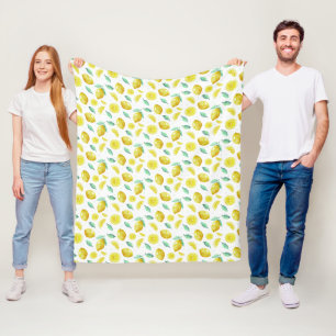 Aquarellfarben Fleecedecke