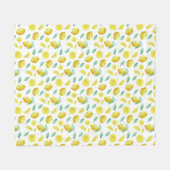 Aquarellfarben Fleecedecke (Vorderseite (Horizontal))