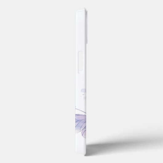 Aquarellfarben Fliegende Pastellschmetterlinge Case-Mate iPhone Hülle (Rückseite / Rechts)