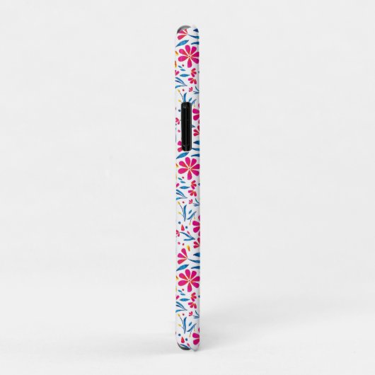 Aquarellfarben Flora-Muster Case-Mate iPhone Hülle (Hinten/Rechts)