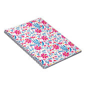 Aquarellfarben Flora-Muster Notizblock (Rechte Seite)