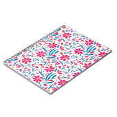 Aquarellfarben Flora-Muster Notizblock (Linke Seite)