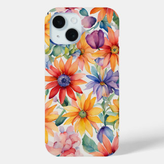 Aquarellfarben florfarbiges iPhone / iPad Gehäuse Case-Mate iPhone Hülle
