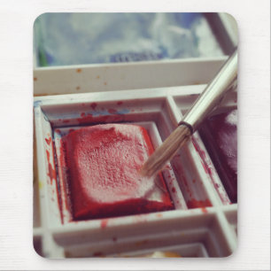 Aquarellfarben Fotodruck. Mousepad