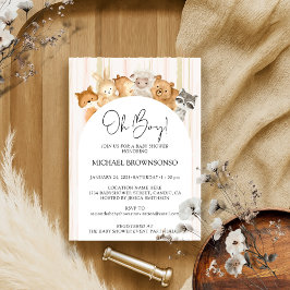 Aquarellfarben Funny Animes Budget Oh Boy Baby Dus Einladung