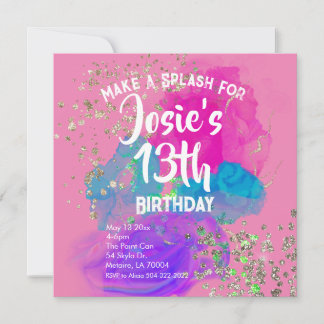 Aquarellfarben Gefärbte Krawatte Paint Birthday Ei