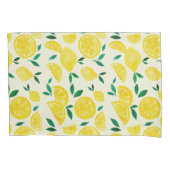 Aquarellfarben - gelb und grün kissenbezug (Vorderseite)