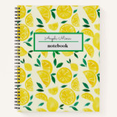 Aquarellfarben - gelb und grün notizblock (Vorderseite)