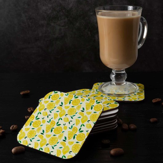 Aquarellfarben - gelb und grün rechteckiger pappuntersetzer