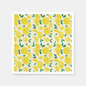 Aquarellfarben - gelb und grün serviette (Vorderseite)