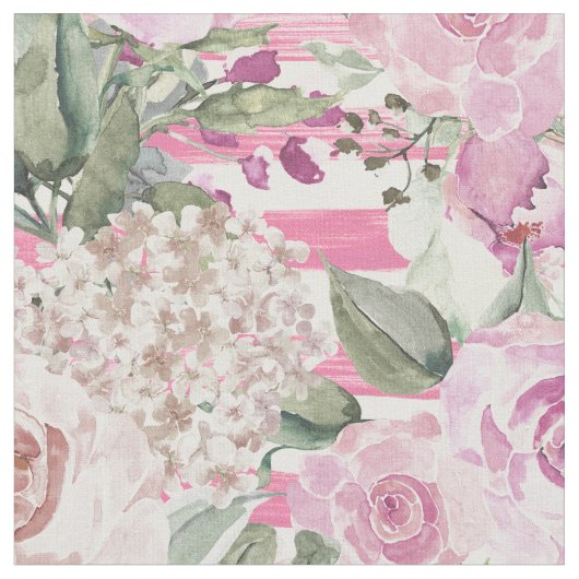 Aquarellfarben, geometrisch, pastellgrün, rosa Blu Stoff (Nahaufnahme)