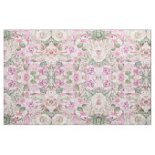 Aquarellfarben, geometrisch, pastellgrün, rosa Blu Stoff (Fat Quarter (45,7 x 55,9 cm))