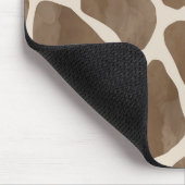 Aquarellfarben Giraffe Tierisches Muster Mousepad (Ecke)