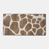 Aquarellfarben Giraffe Tierisches Muster Schreibtischunterlage (Vorderseite)