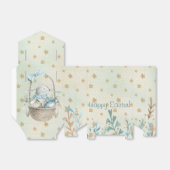 Aquarellfarben glücklich Ostern! Osterhase Geschenkschachtel (Ungefaltet)