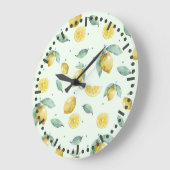 Aquarellfarben Große Wanduhr (Winkel)