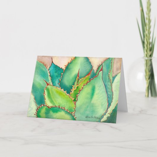 Aquarellfarben Grußkarte Nr. 2 Karte (Vorderseite)