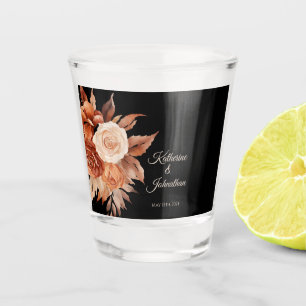 Aquarellfarben Herbst Elegance-Money/Schuss-Tanz- Schnapsglas