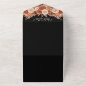 Aquarellfarben Herbst Elegance-Wedding- All In One Einladung (Außenbereich)