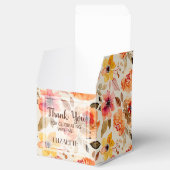 Aquarellfarben Herbst Party Geschenkschachtel (Geöffnet)