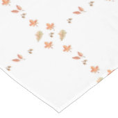 Aquarellfarben Herbst Tischdecke (Schrägansicht)