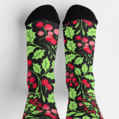 Aquarellfarben, Holy und Berries Socken (Oben)