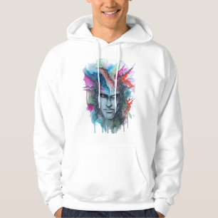 Aquarellfarben Hoodie