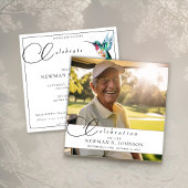 Aquarellfarben Hummingbird Celebration of Life Fot Einladung