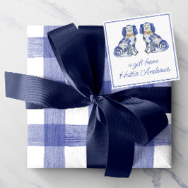 Aquarellfarben-Hunde für Geschenke Mitteilungskarte