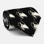 Aquarellfarben, Hunde, Haustiere, Tiere Krawatte (Gerollt)