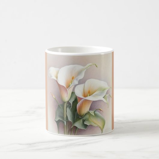 Aquarellfarben Kaffeetasse (Mittel)