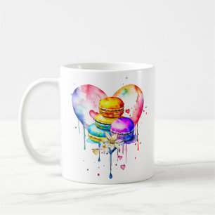 Aquarellfarben Kaffeetasse