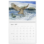 Aquarellfarben Kalender (Mär 2027)