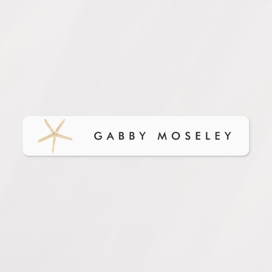 Aquarellfarben kennzeichnet Personalisierte Namen Etiketten (Design 1)