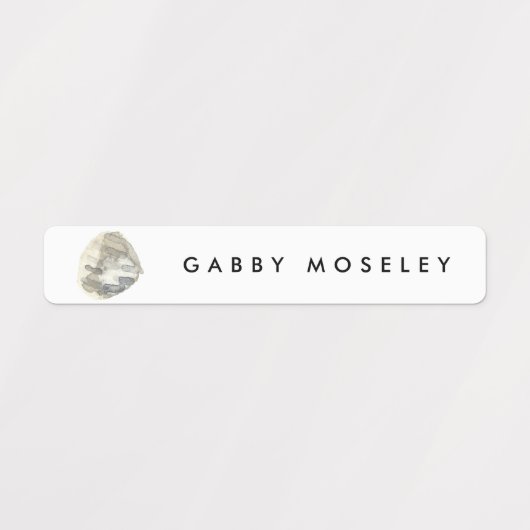 Aquarellfarben kennzeichnet Personalisierte Namen Etiketten (Design 2)