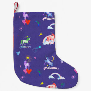 Aquarellfarben Kleiner Weihnachtsstrumpf