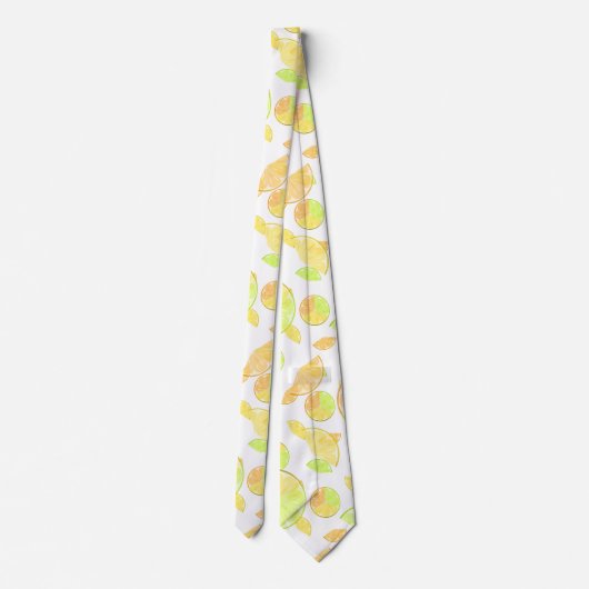 Aquarellfarben Krawatte (Rückseite)