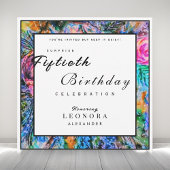 Aquarellfarben Künstlerische Blume JEDE Überraschu Einladung