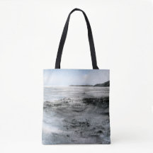 Aquarellfarben Küste Abstrakte Strandmalerei