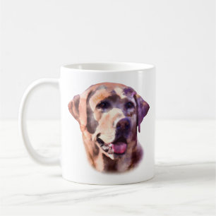 Aquarellfarben Labrador Retriever Kaffeetasse