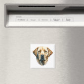 Aquarellfarben Labrador Retriever Magnet (In Situ (Geschirrspüler))