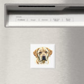 Aquarellfarben Labrador Retriever Magnet (In Situ (Geschirrspüler))
