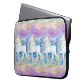 Aquarellfarben Laptopschutzhülle (Vorderseite Links)